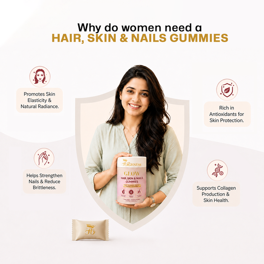 Glow Hair, Skin & Nails Gummies