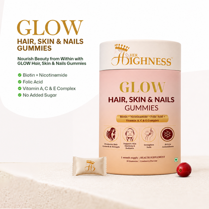 Glow Hair, Skin & Nails Gummies