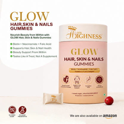Glow Hair, Skin & Nails Gummies