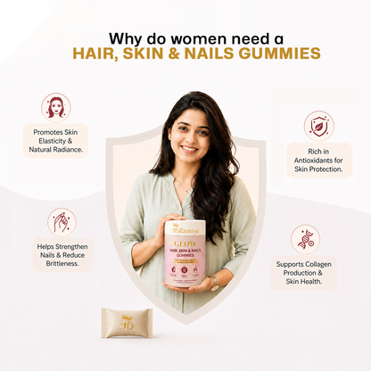 Glow Hair, Skin & Nails Gummies