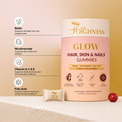 Glow Hair, Skin & Nails Gummies