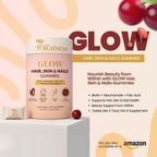 Glow Hair, Skin & Nails Gummies